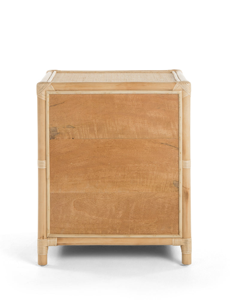 Kouboo Peacock Rattan Nightstand