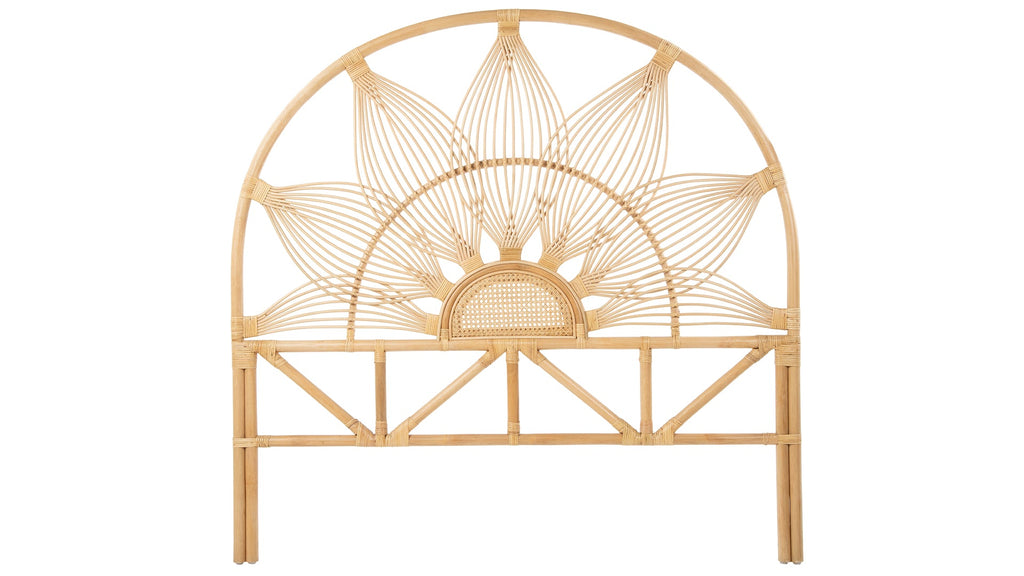 Kouboo Sunflower Rattan Headboard
