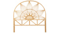 Kouboo Sunflower Rattan Headboard