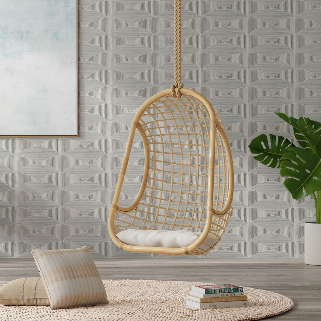 Kouboo Grid Rattan Hanging Chair