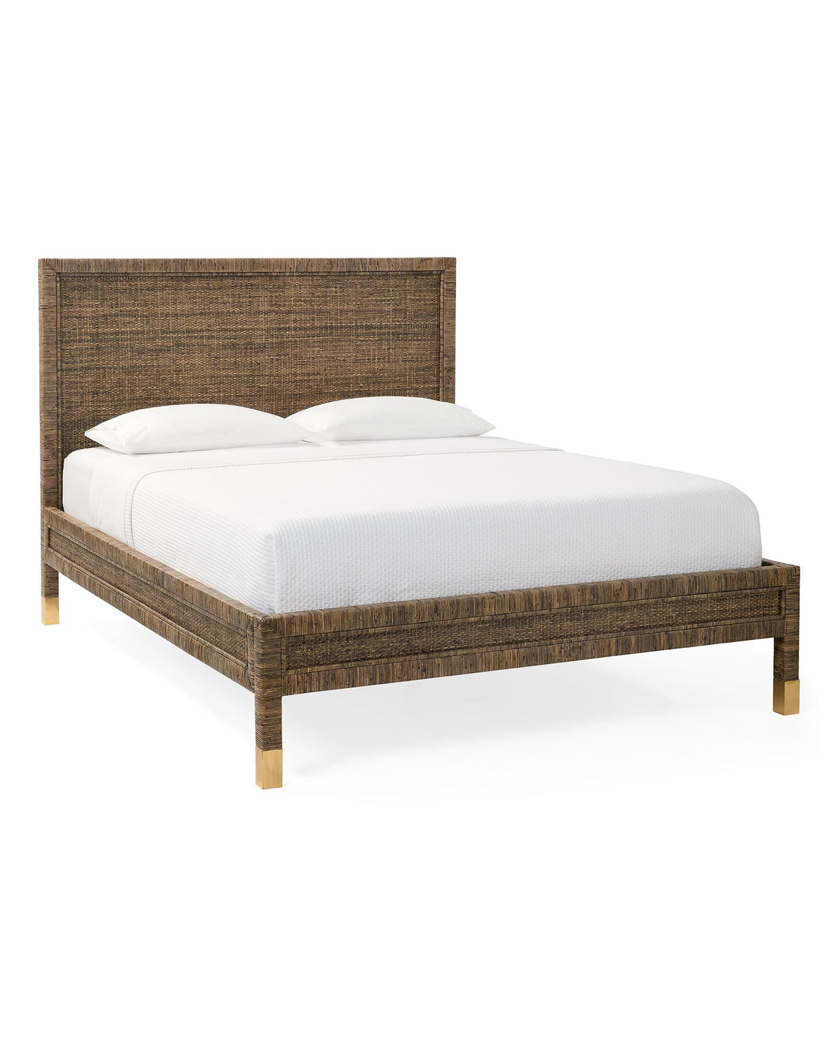 Serena & Lily Balboa Rattan Bed
