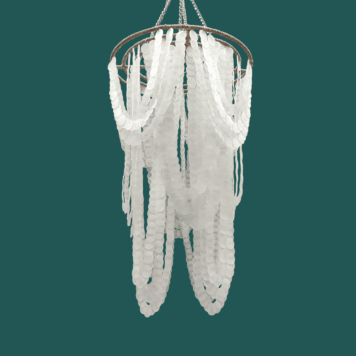 Natural Capiz Shell Chandelier Lamp Shade
