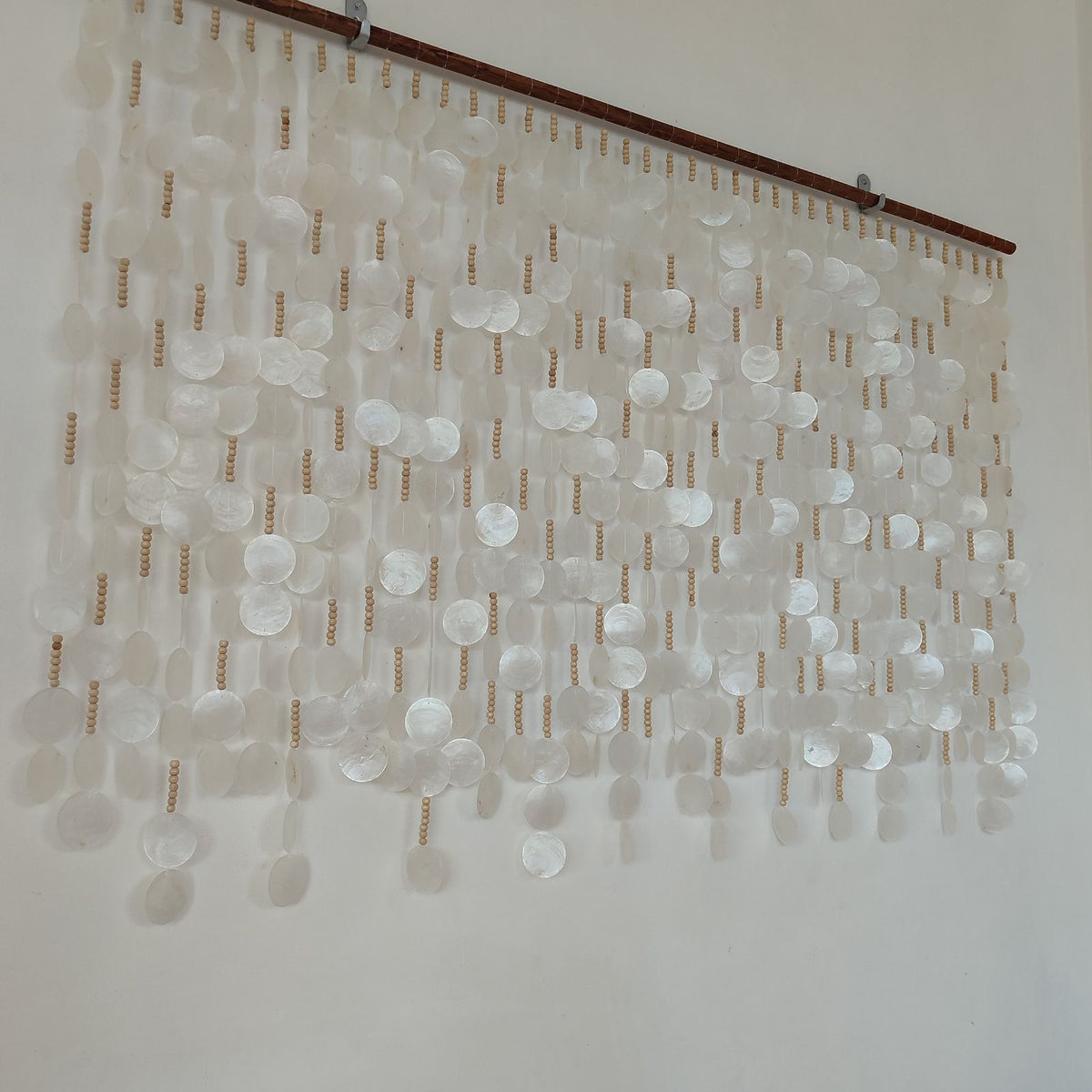 Handmade Coastal Capiz Shell Wall Decor