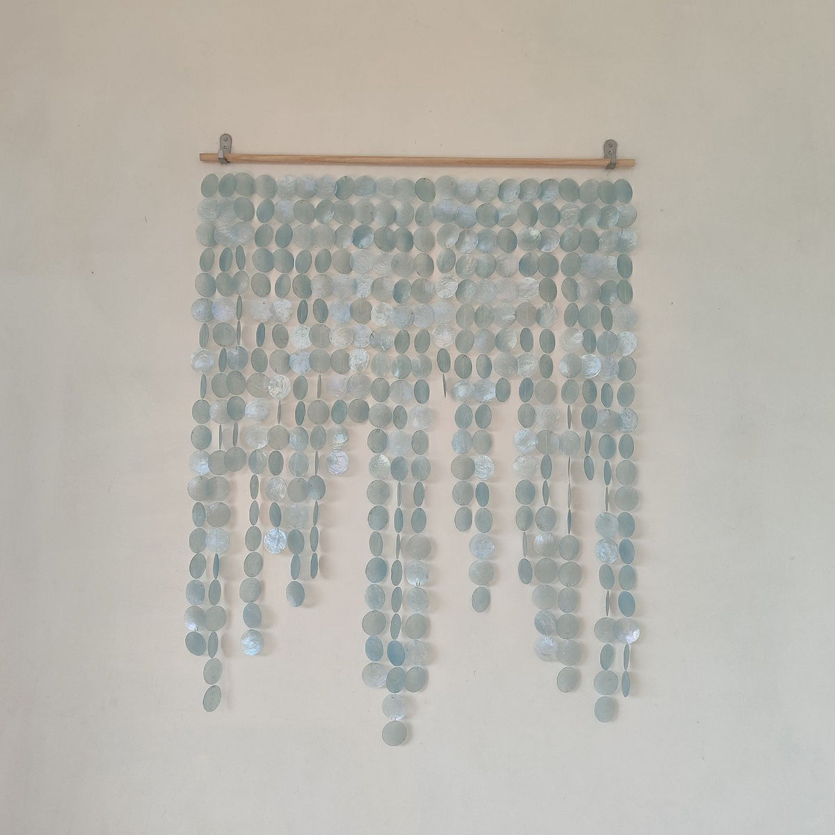 Handmade Coastal Capiz Shell Wall Hanging Decor