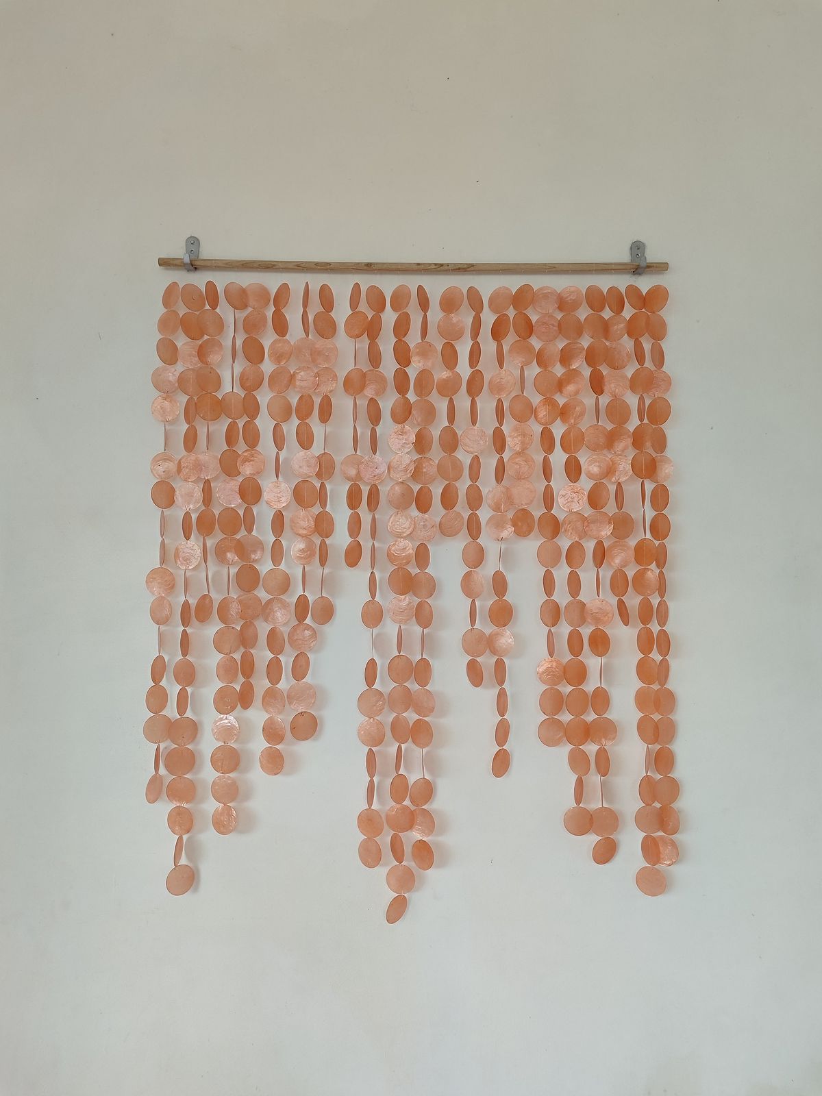 Handmade Coastal Capiz Shell Wall Hanging Decor