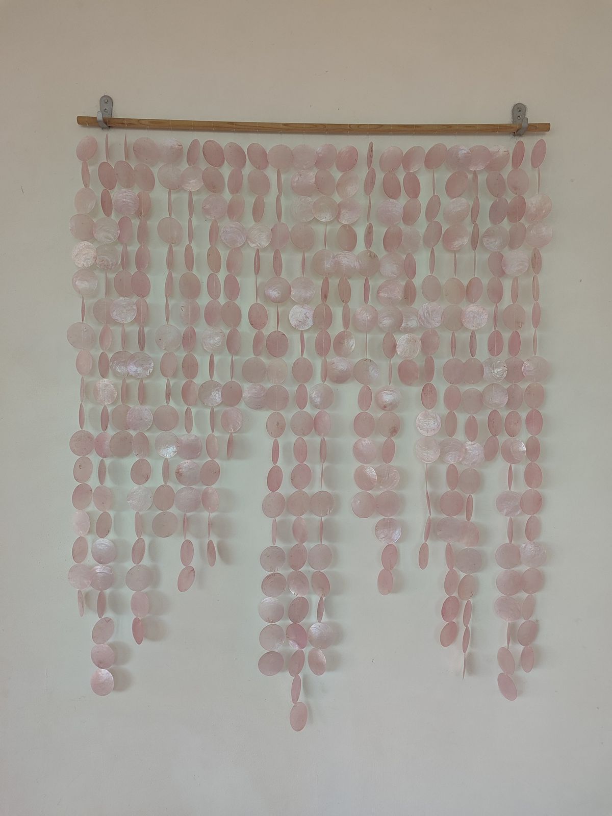 Handmade Coastal Capiz Shell Wall Hanging Decor