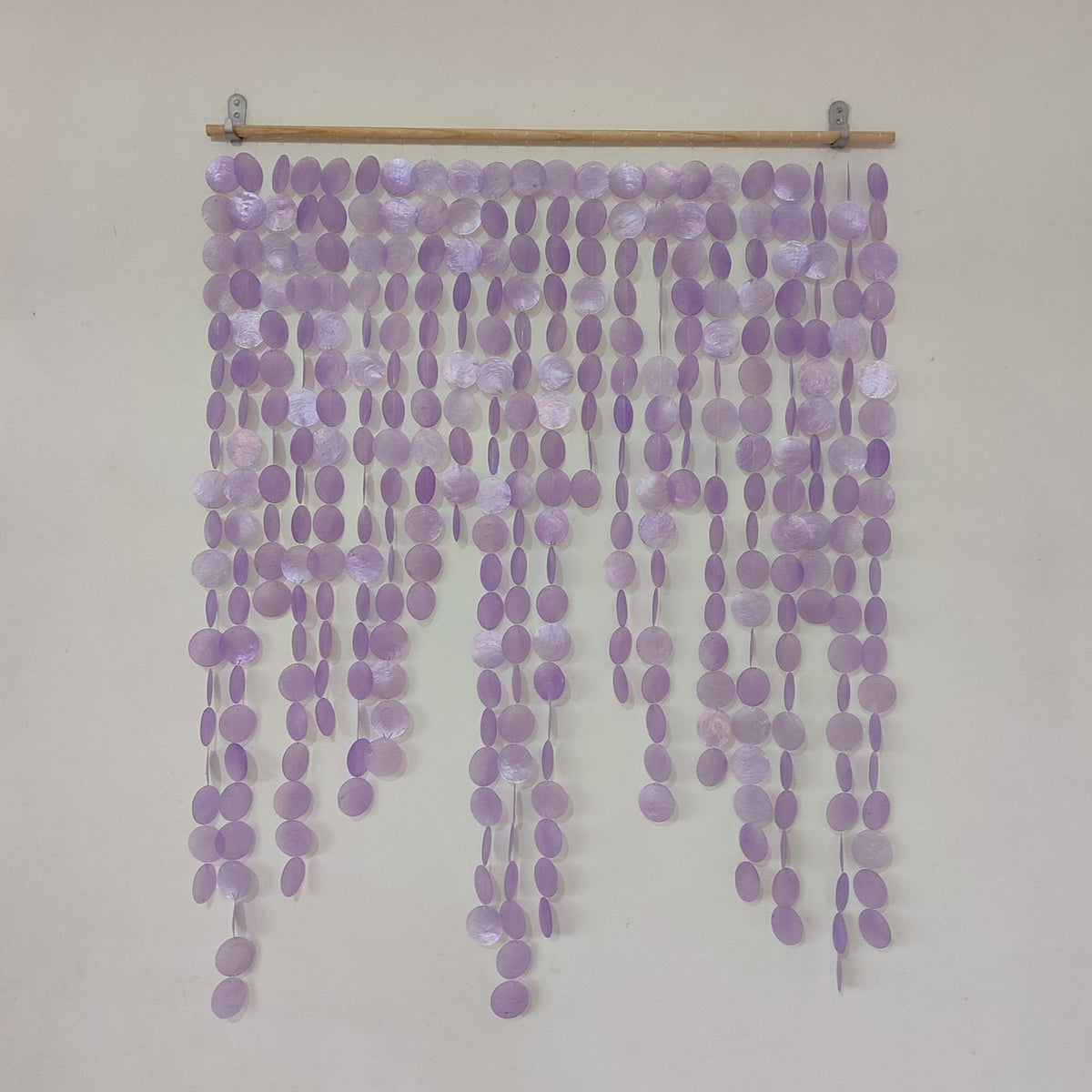 Handmade Coastal Capiz Shell Wall Hanging Decor