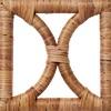Serena & Lily Antica Handwrapped Rattan Dining Chair