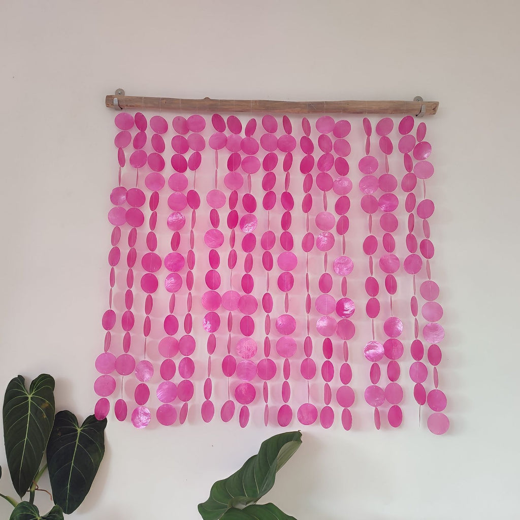 Custom Capiz Shell Wall Hanging Curtain Decor