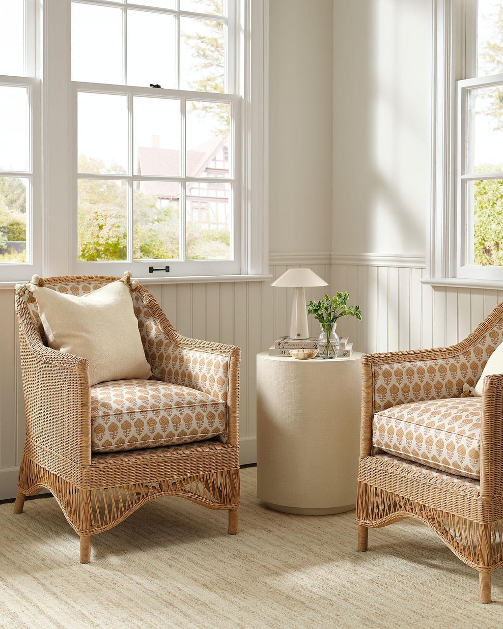 Serena & Lily Sconset Rattan Chair