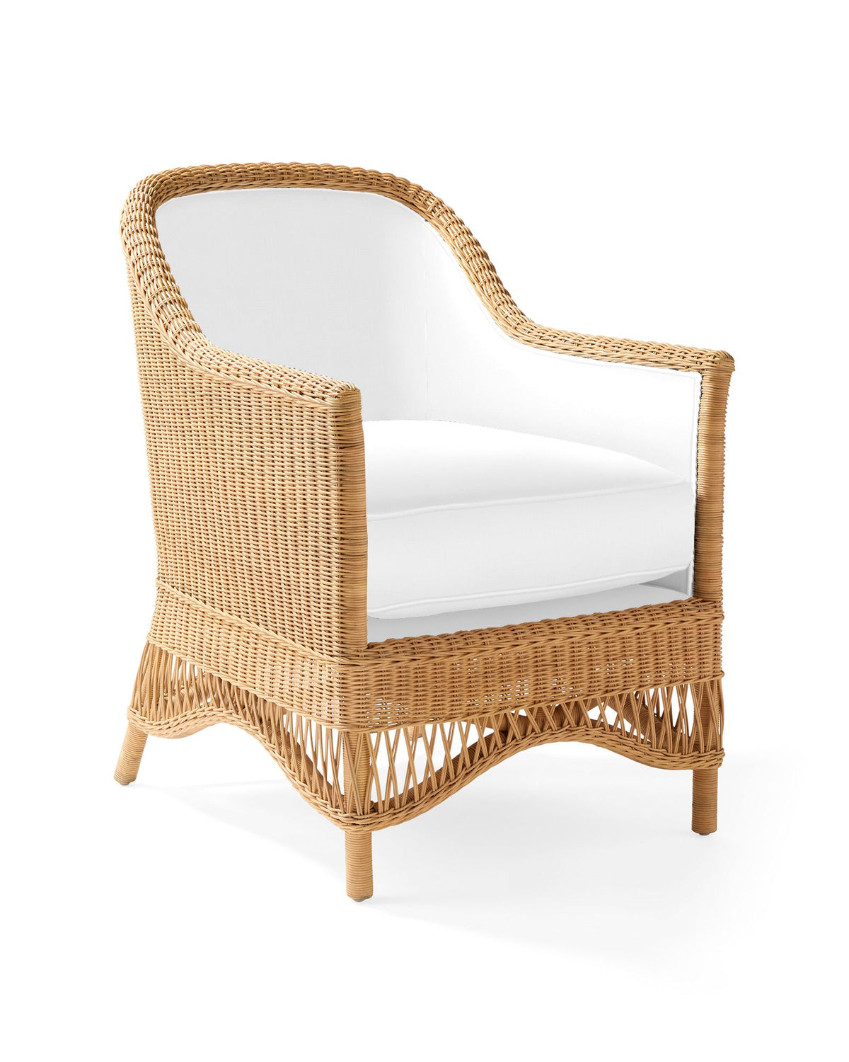 Serena & Lily Sconset Rattan Chair